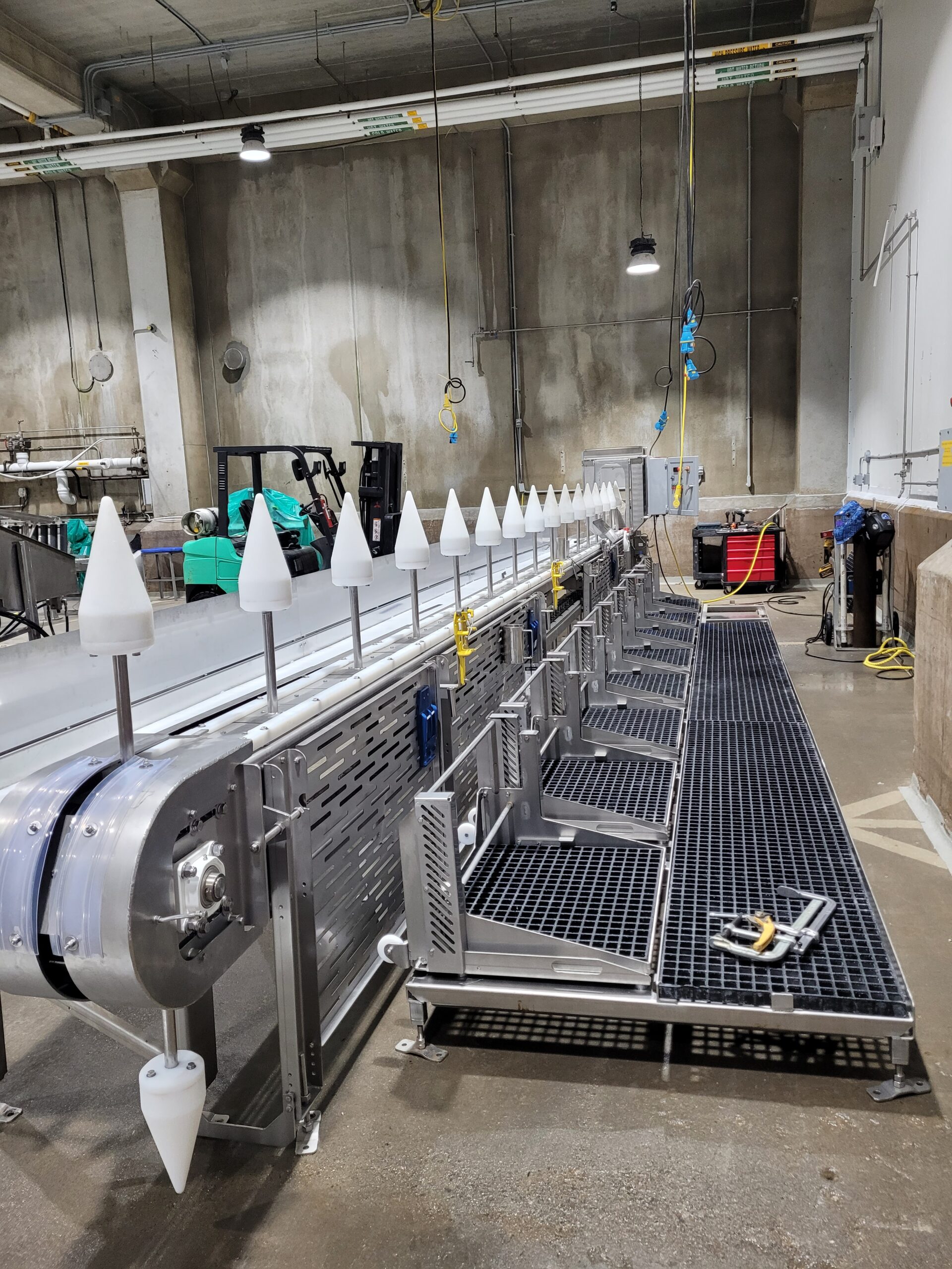 cone line commisioning